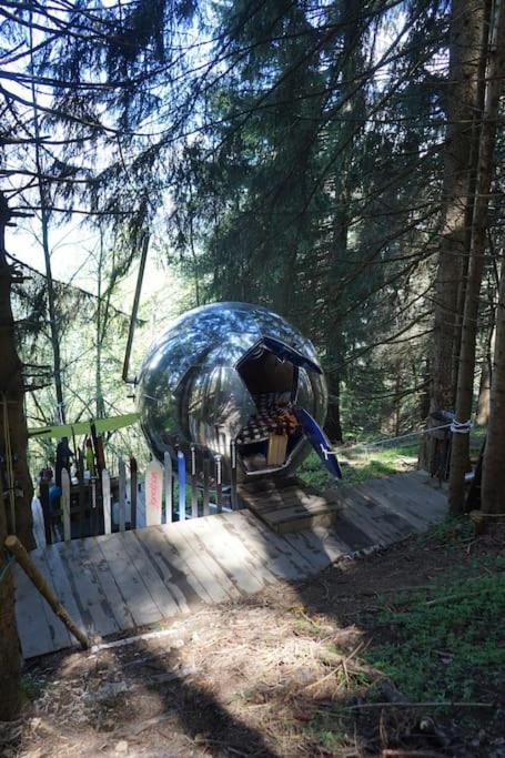 Mirror Globe Kandasphere Tente de luxe Saint-Gervais-les-Bains