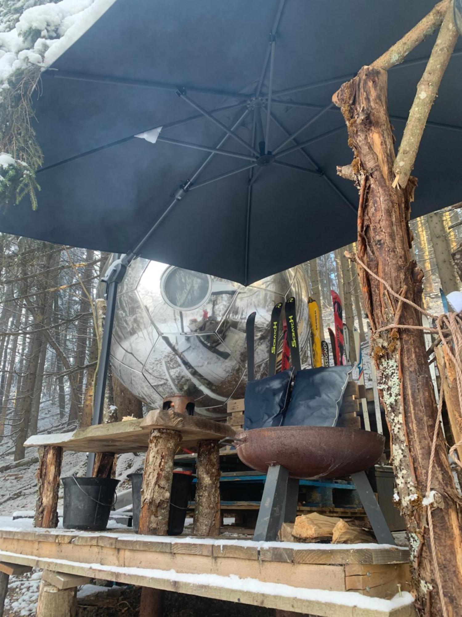 Mirror Globe Kandasphere Tente de luxe